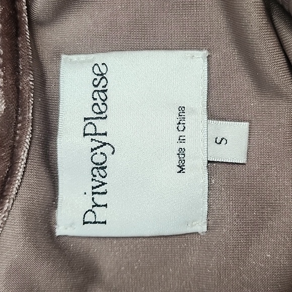 Privacy Please Raymore Crushed Velvet Mini Slip Dress - Picture 5 of 9